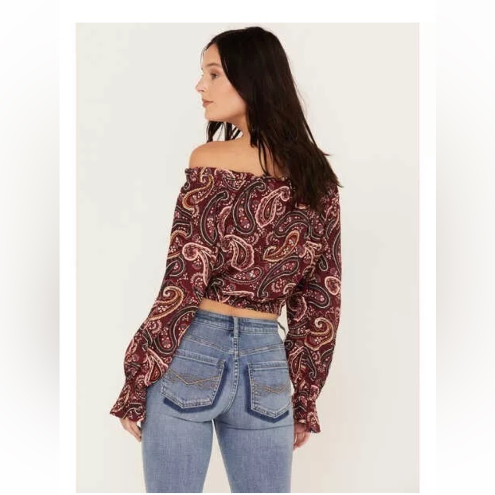 Wrangler retro women's shirt size small hippie western